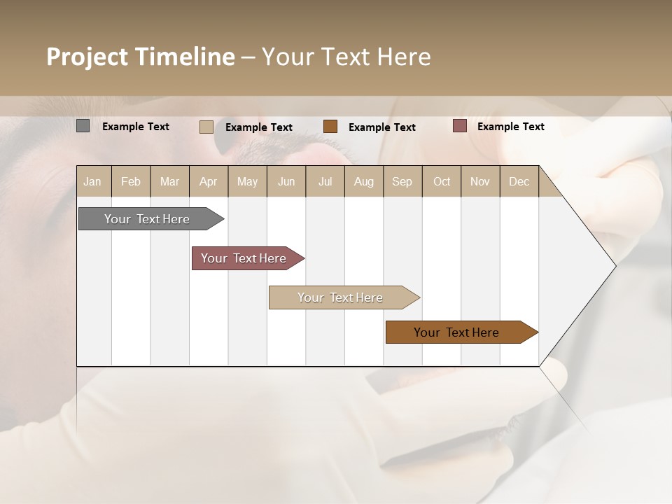 Eyes Cosmetic Surgery PowerPoint Template