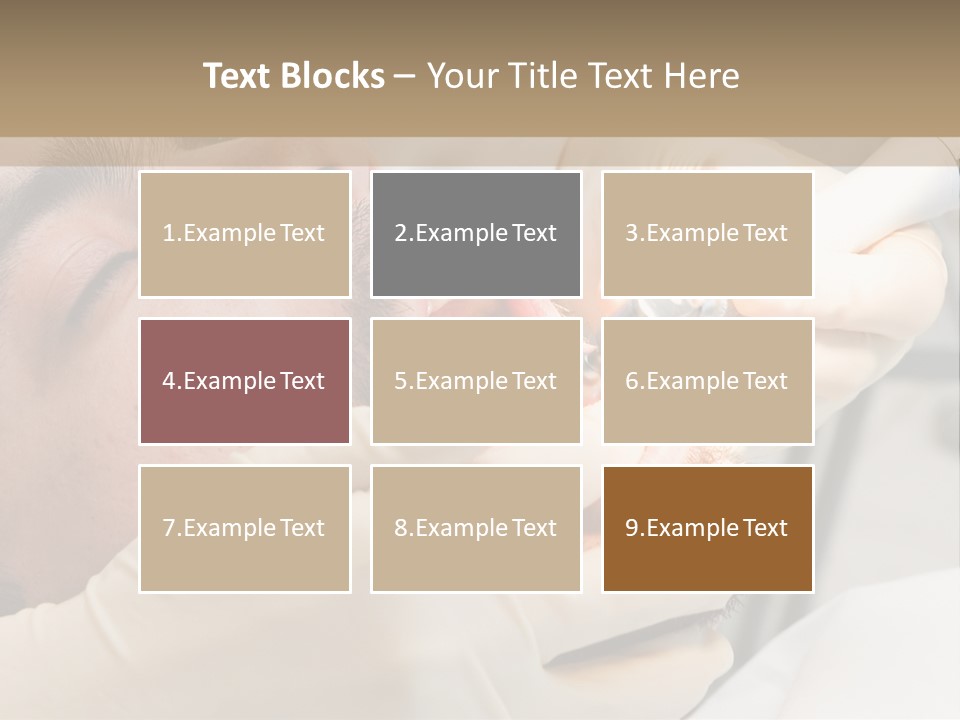 Eyes Cosmetic Surgery PowerPoint Template