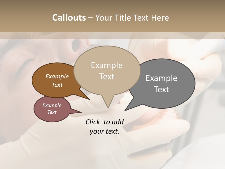 Eyes Cosmetic Surgery PowerPoint Template
