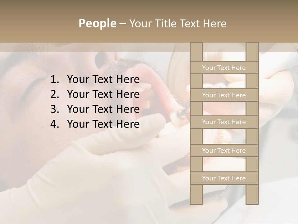 Eyes Cosmetic Surgery PowerPoint Template