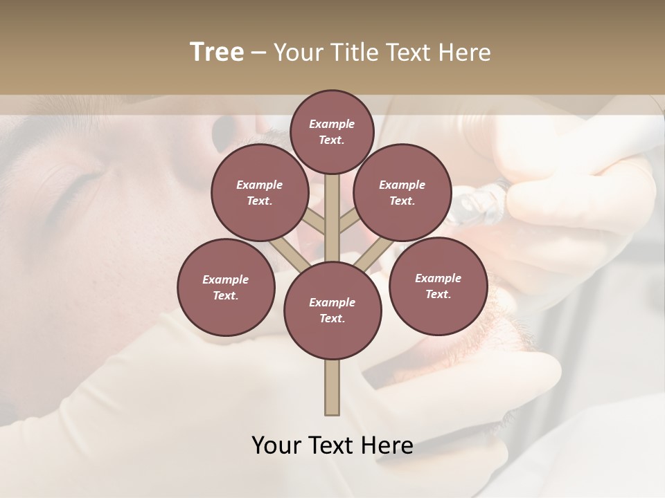 Eyes Cosmetic Surgery PowerPoint Template