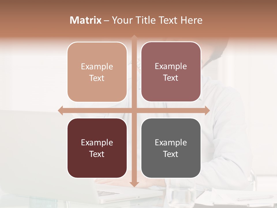 Isolated Tired One PowerPoint Template