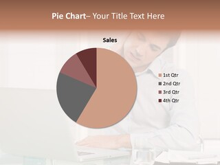 Isolated Tired One PowerPoint Template