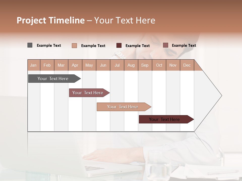 Isolated Tired One PowerPoint Template