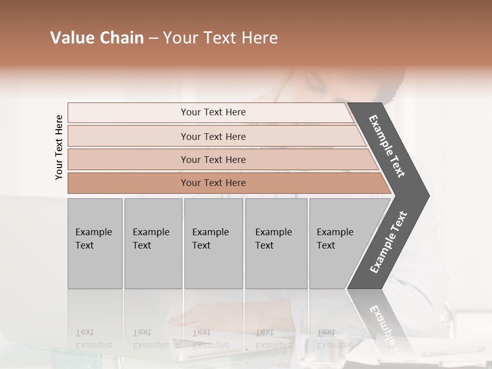 Isolated Tired One PowerPoint Template