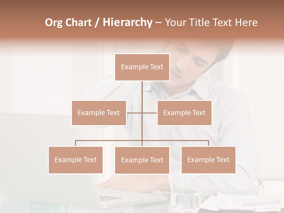 Isolated Tired One PowerPoint Template