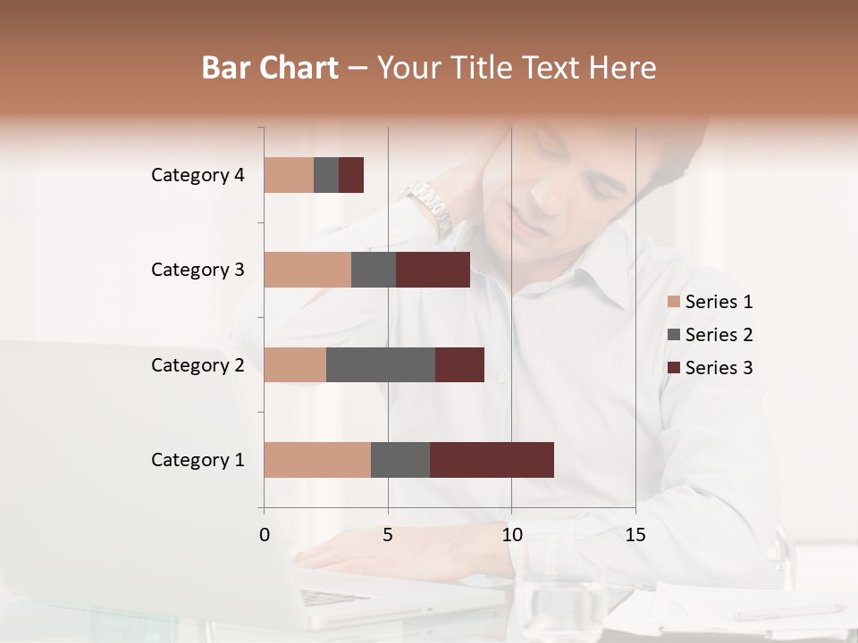 Isolated Tired One PowerPoint Template