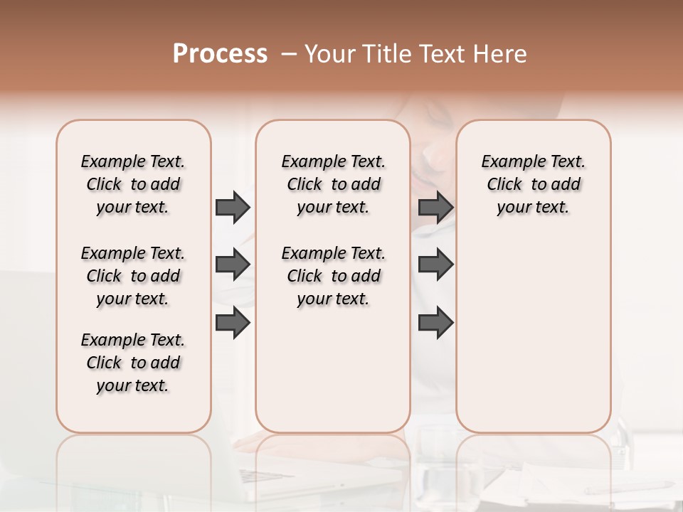 Isolated Tired One PowerPoint Template