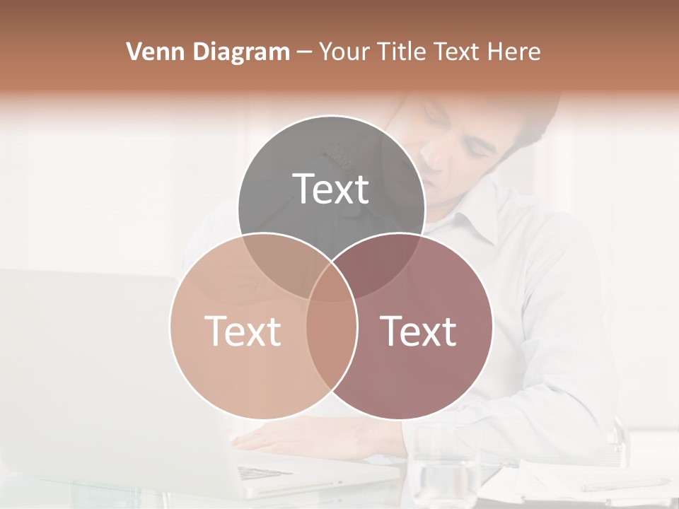 Isolated Tired One PowerPoint Template