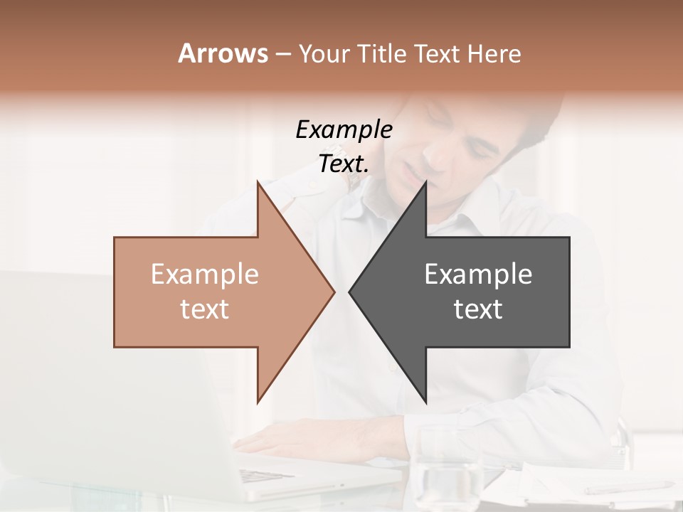 Isolated Tired One PowerPoint Template