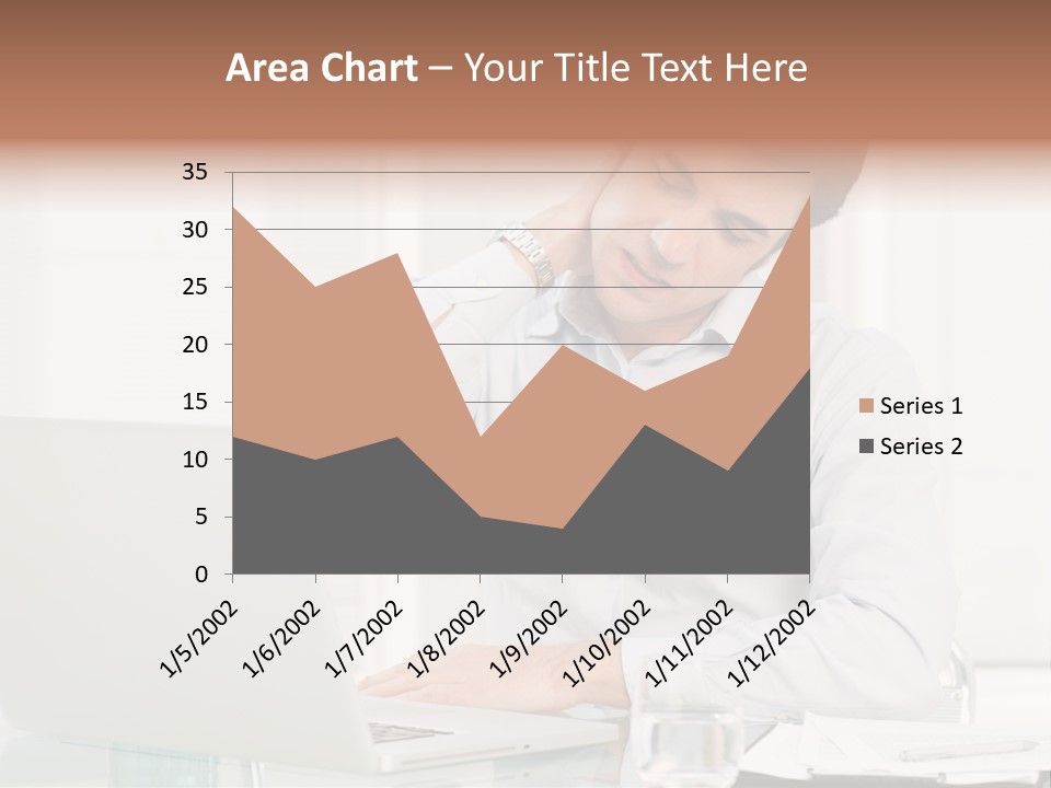 Isolated Tired One PowerPoint Template