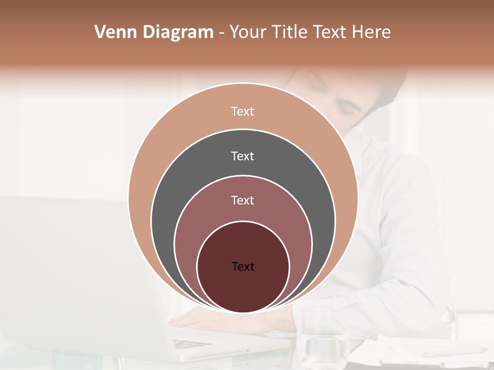 Isolated Tired One PowerPoint Template