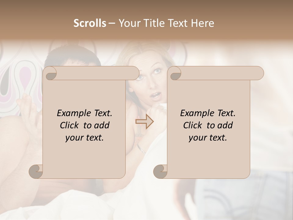 Conflict Indoor Unexpected PowerPoint Template