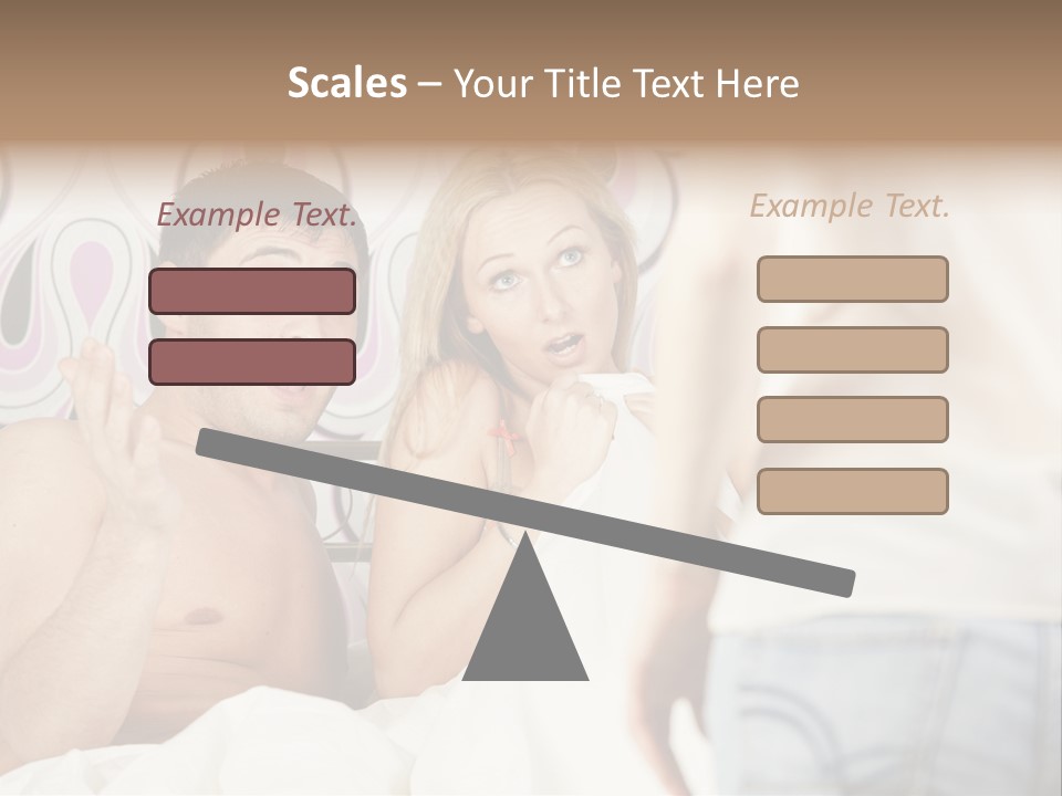 Conflict Indoor Unexpected PowerPoint Template