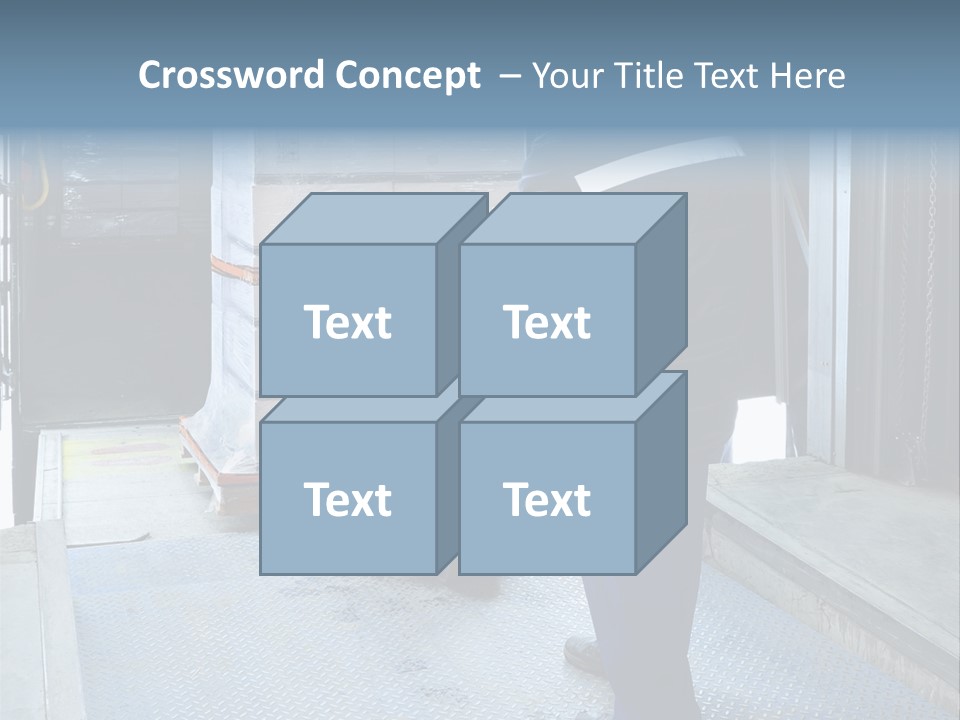 Transportation Manual Worker Stack PowerPoint Template