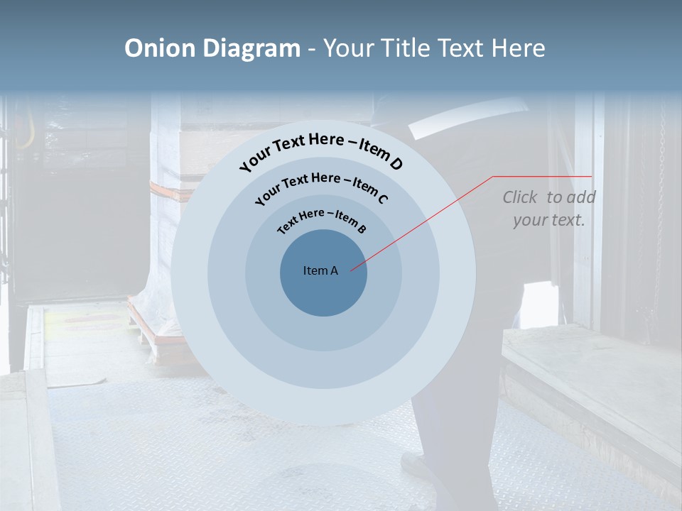 Transportation Manual Worker Stack PowerPoint Template