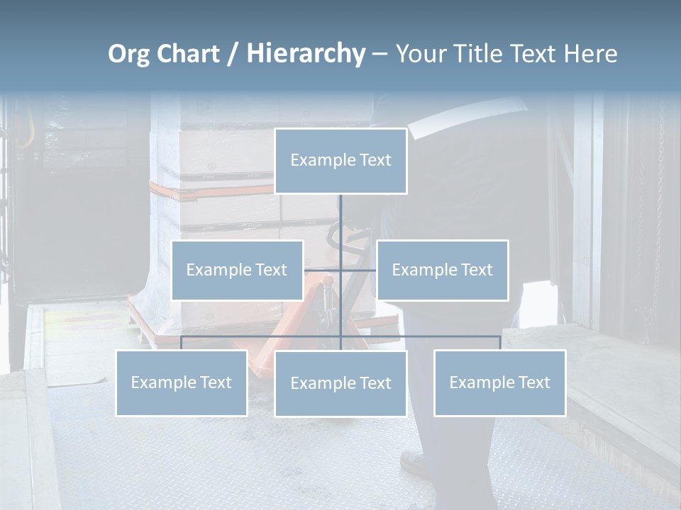 Transportation Manual Worker Stack PowerPoint Template