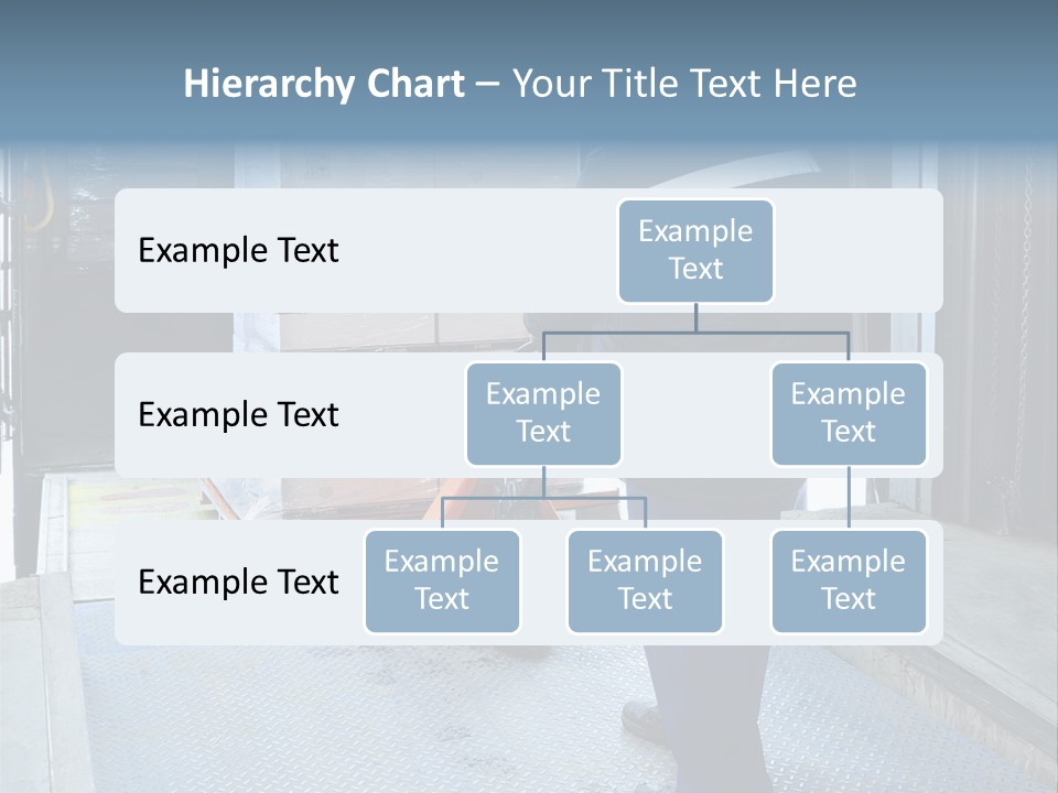 Transportation Manual Worker Stack PowerPoint Template