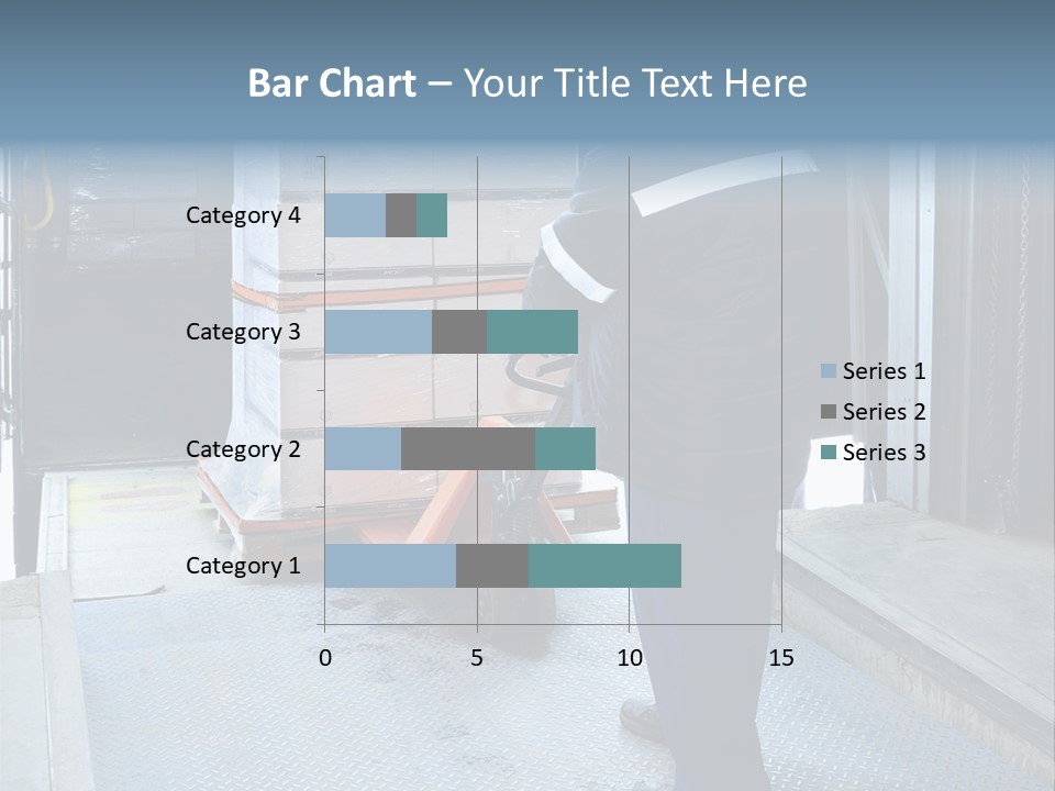 Transportation Manual Worker Stack PowerPoint Template