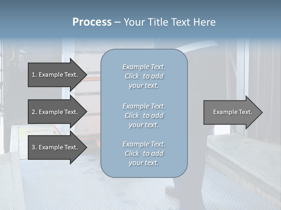Transportation Manual Worker Stack PowerPoint Template