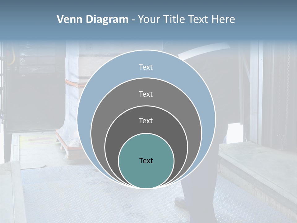 Transportation Manual Worker Stack PowerPoint Template