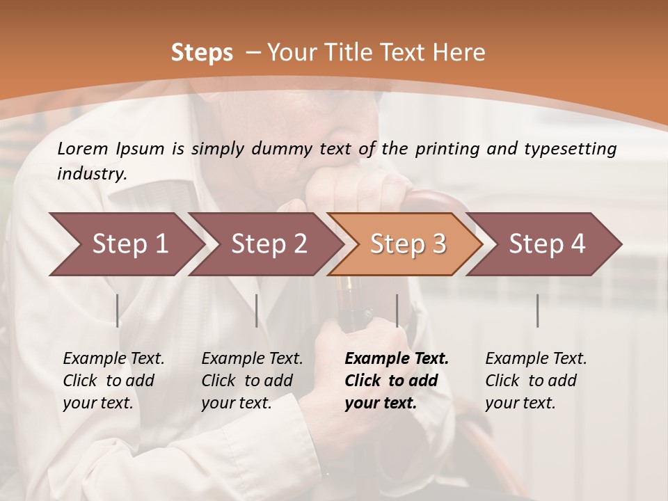 Injury Care Unhealthy PowerPoint Template