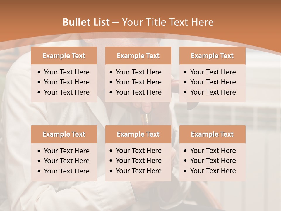 Injury Care Unhealthy PowerPoint Template