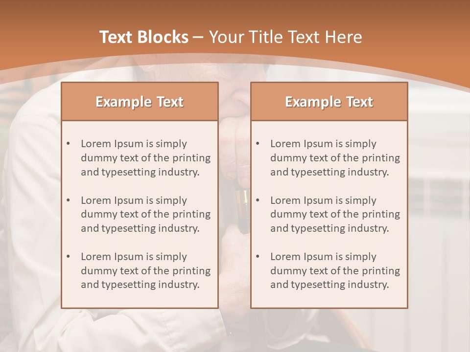 Injury Care Unhealthy PowerPoint Template