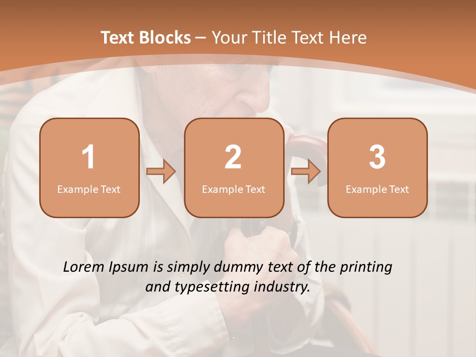Injury Care Unhealthy PowerPoint Template