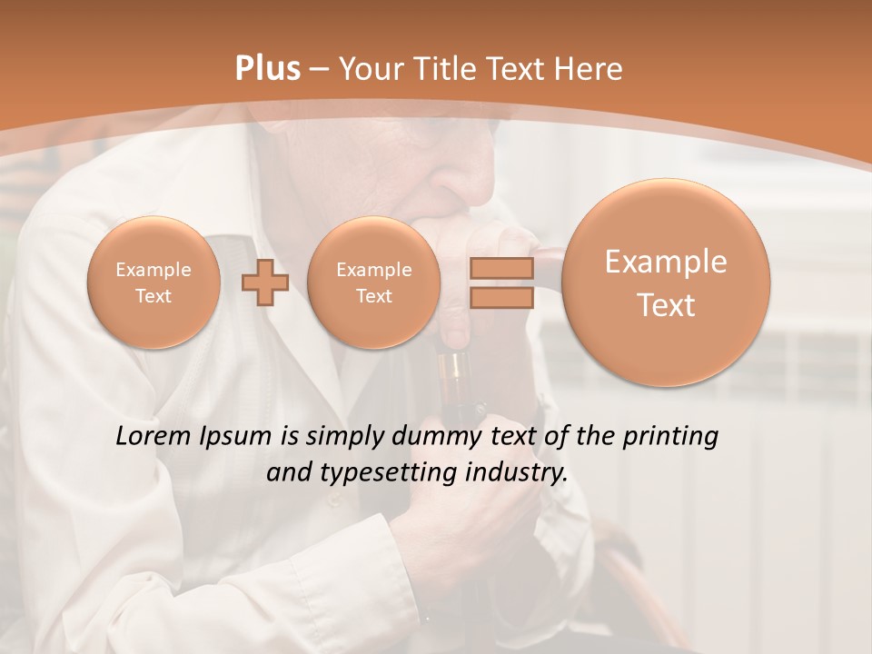 Injury Care Unhealthy PowerPoint Template