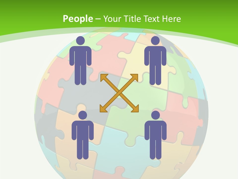 Background Teamwork Image PowerPoint Template