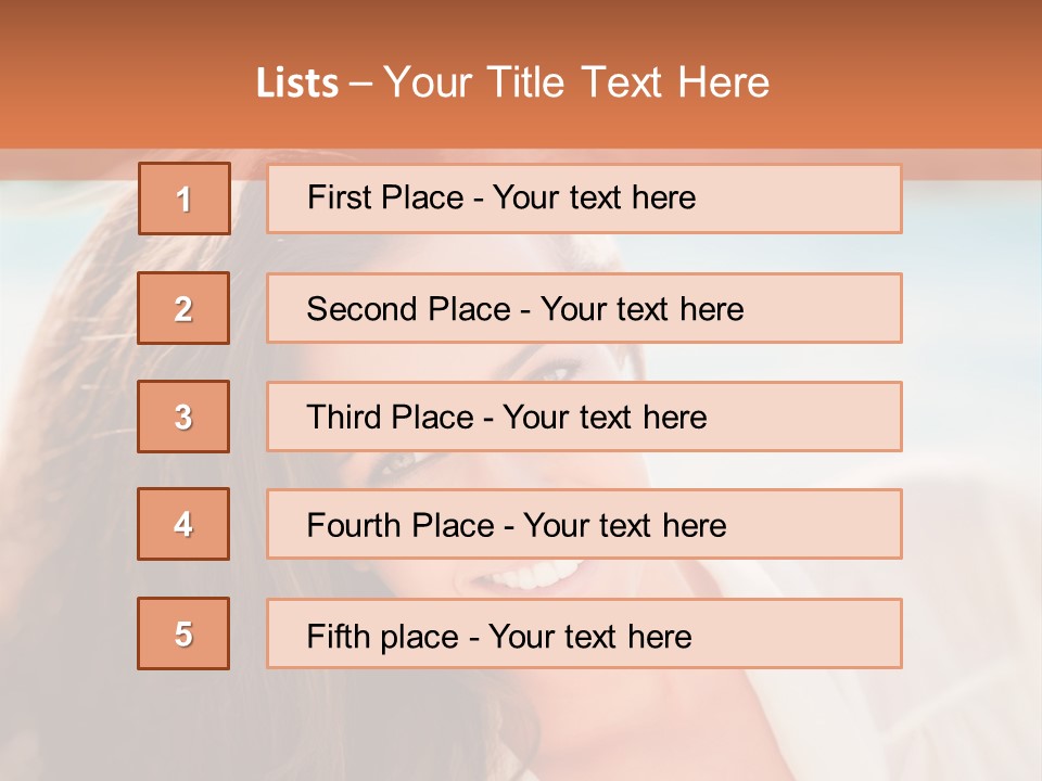 Copyspace Elegant Ocean PowerPoint Template