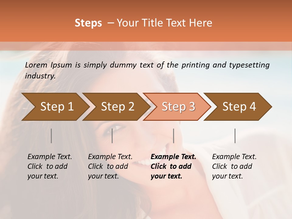 Copyspace Elegant Ocean PowerPoint Template
