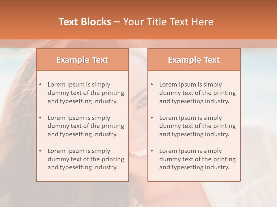 Copyspace Elegant Ocean PowerPoint Template