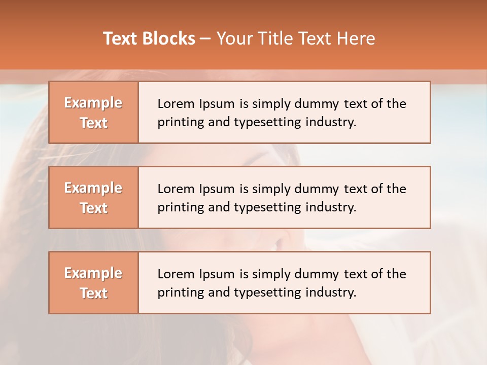 Copyspace Elegant Ocean PowerPoint Template