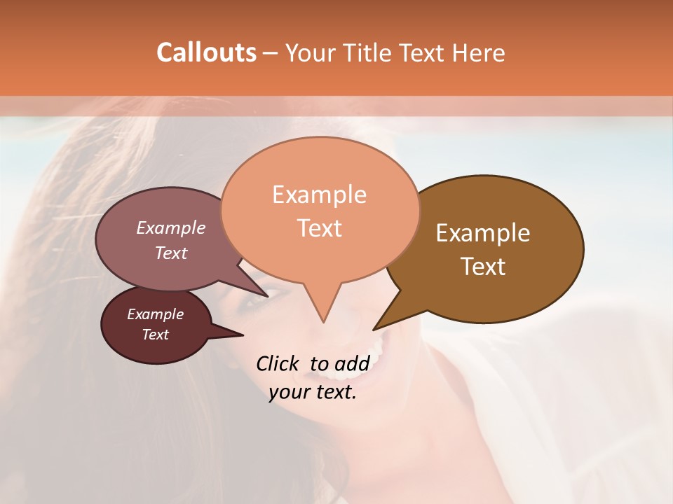 Copyspace Elegant Ocean PowerPoint Template
