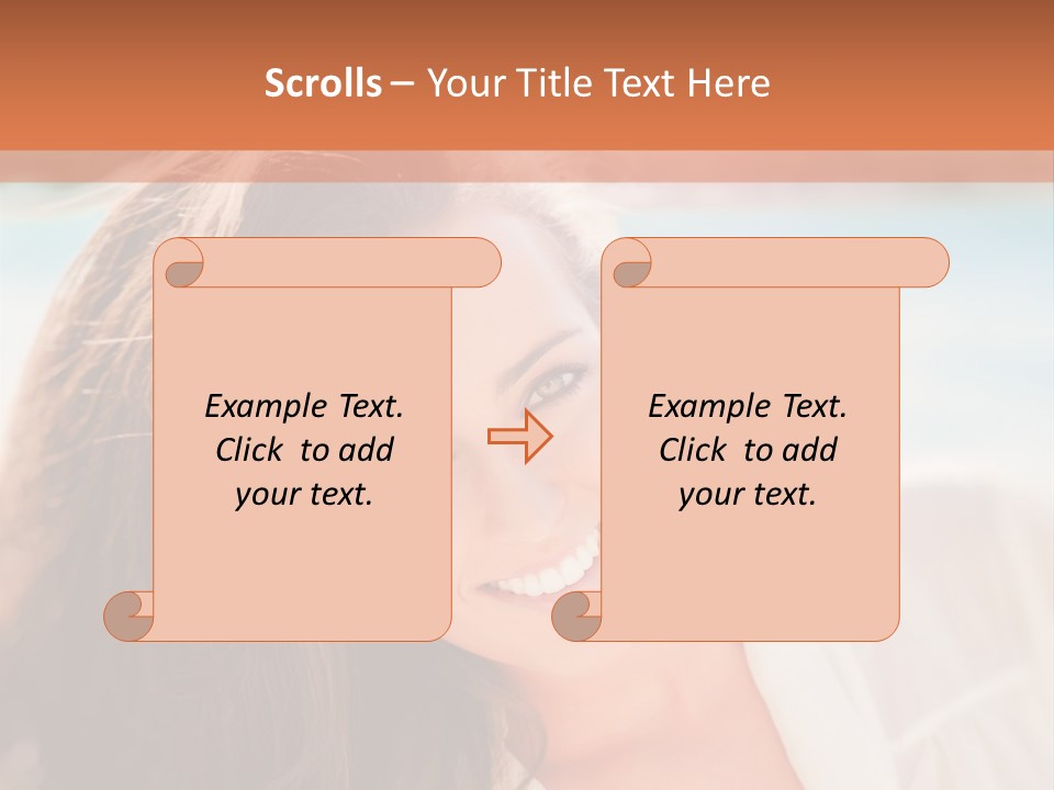 Copyspace Elegant Ocean PowerPoint Template
