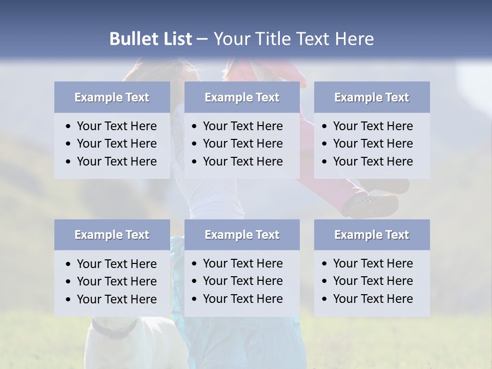 Meadow Parent Family PowerPoint Template