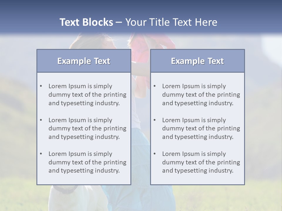 Meadow Parent Family PowerPoint Template