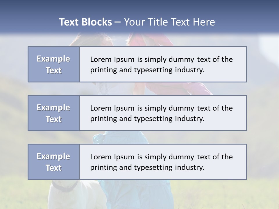 Meadow Parent Family PowerPoint Template