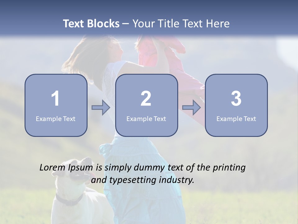 Meadow Parent Family PowerPoint Template