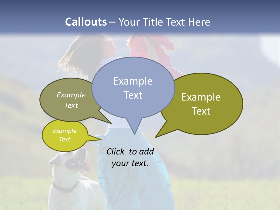 Meadow Parent Family PowerPoint Template