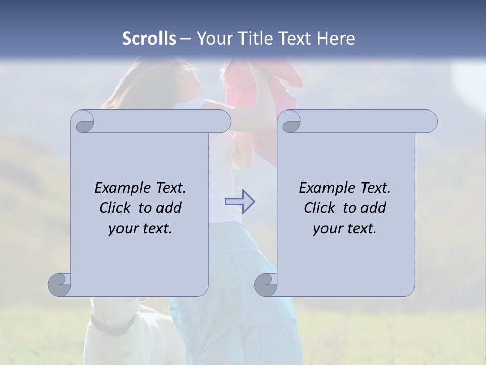 Meadow Parent Family PowerPoint Template
