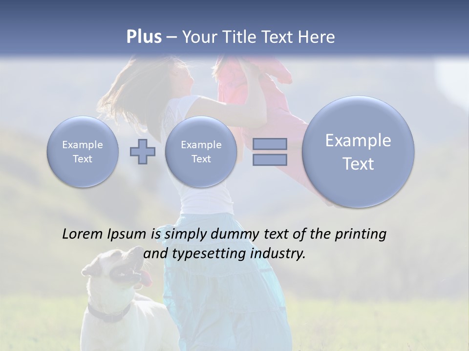 Meadow Parent Family PowerPoint Template