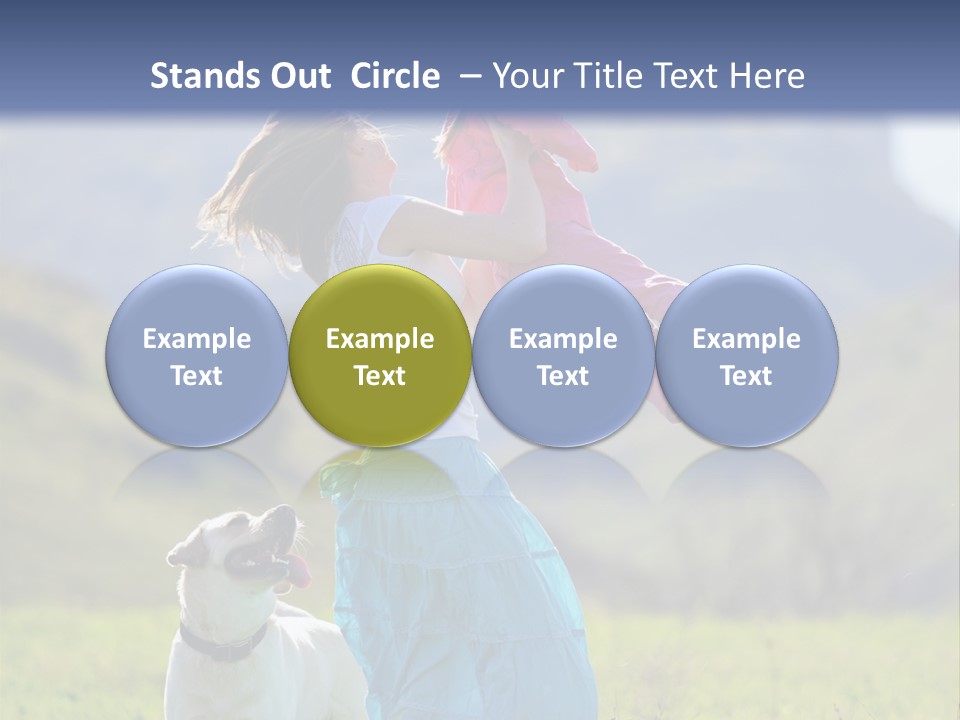 Meadow Parent Family PowerPoint Template