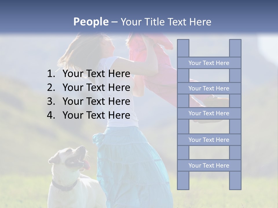 Meadow Parent Family PowerPoint Template