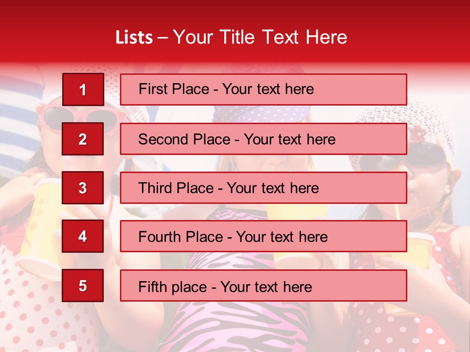 Outdoors Activity Holiday PowerPoint Template