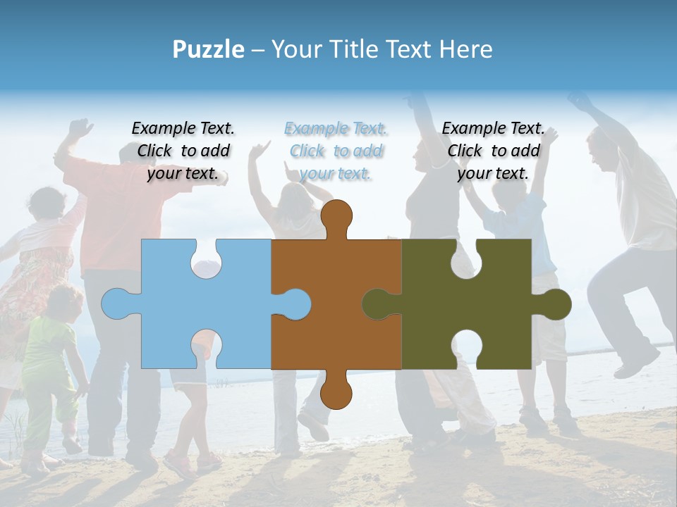 Sand Joy Summer PowerPoint Template