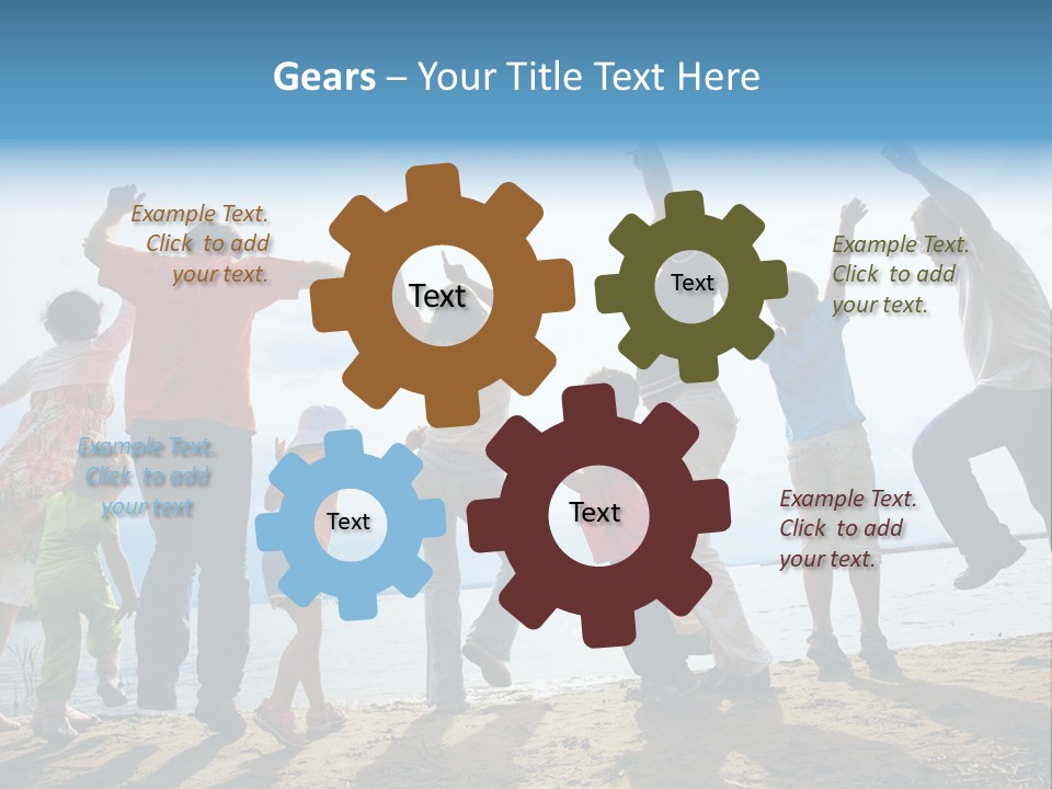 Sand Joy Summer PowerPoint Template