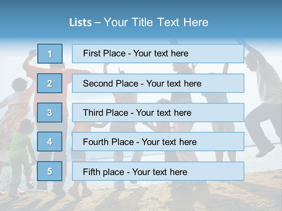 Sand Joy Summer PowerPoint Template